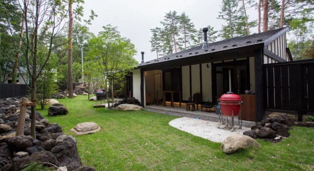 Коттедж с видом на сад HANZ OUTDOOR RESORT -formerly GLAMPING VILLA HANZ KAWAGUCHIKO