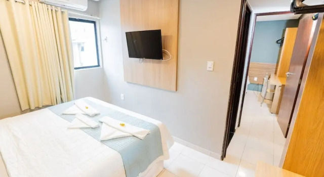 Трёхместный номер Executive c 1 комнатой Pousada Capital das Águas