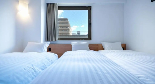 Трёхместный номер Cozy EN HOTEL Kyoto