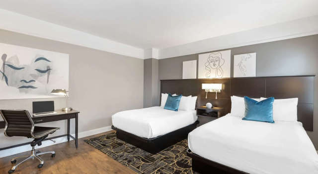 Четырёхместный номер Standard Best Western Plus Hawthorne Terrace Hotel