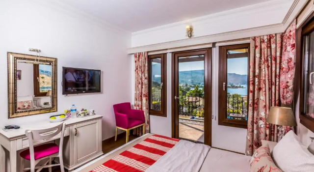 Двухместный номер Standard с балконом и с видом на море Badem Tatil Evi