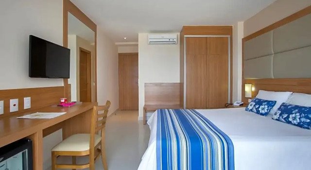 Номер Deluxe с видом на море Hotel Atlantico Praia