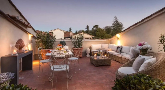 Апартаменты c 1 комнатой Casa Laura a Terrace Above Lucca