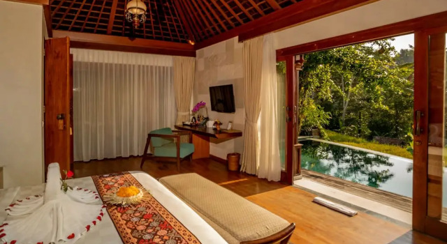 Вилла c 1 комнатой с красивым видом из окна Nau Villa Ubud