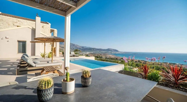 Коттедж Villa Cielo I Free Heated Pool Stunning Seaview