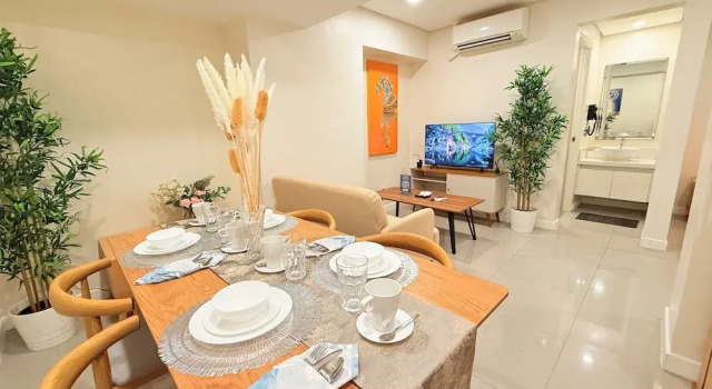 Полулюкс Sapphire Seaview Park Suites, Staycation near MOA Arena and Concert Grounds