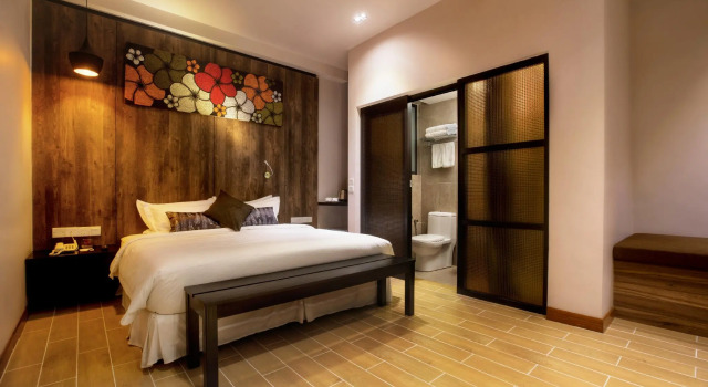 Кровать в общем номере Hotel Twenty 8B
