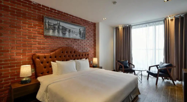 Двухместный номер Standard с балконом и с видом на море The Marron Hotel