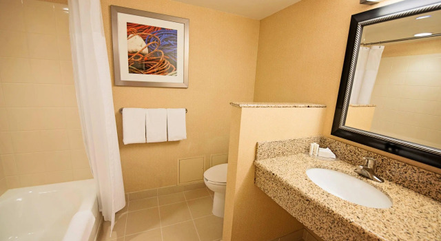 Четырёхместный номер Standard Courtyard by Marriott Halifax Downtown
