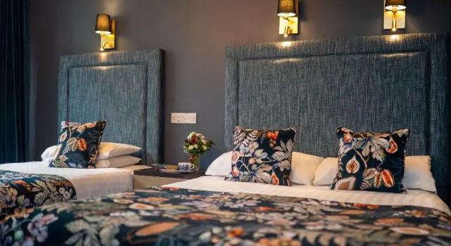 Standard- dobbelt værelse med altan Falls Hotel & Spa