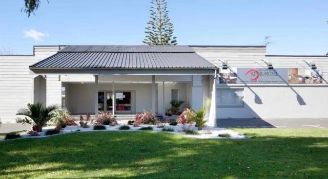 Кровать в общем номере Auckland Airport Kiwi Motel