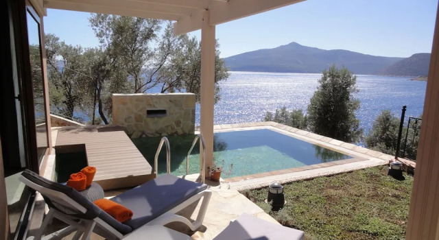 Вилла с 3 комнатами с видом на море Club Patara Villas