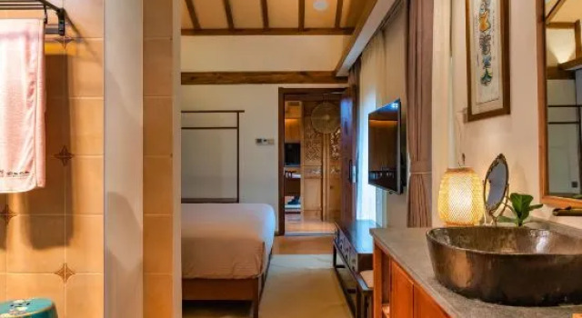 Семейный люкс с 2 комнатами Lijiang Passing-Cloud Resort