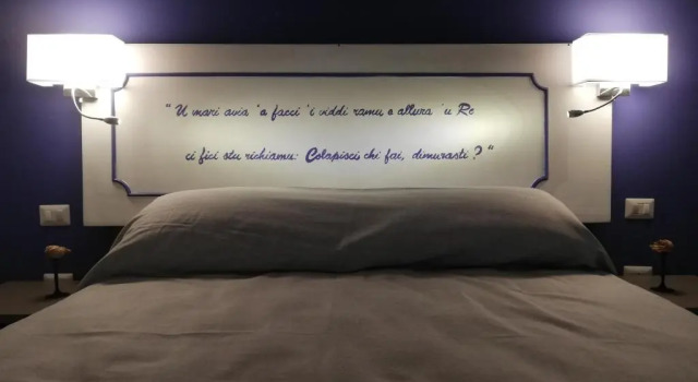 Standard Doppel Zimmer mit Balkon und mit Meerblick Miti Dello Stretto B&B
