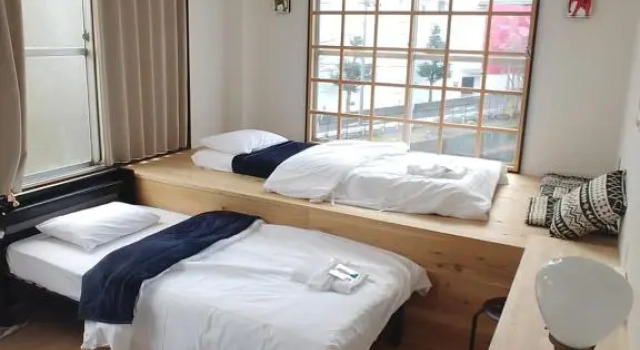 Четырёхместный номер Standard 駐車場無料 名古屋のお宿 STAY INN NAGOYA Free Car Park 5m以上の車両要相談