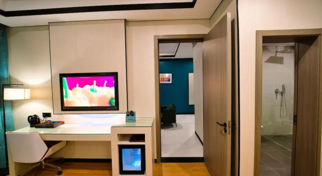Люкс Executive с видом на город Blu Atlantic Hotel