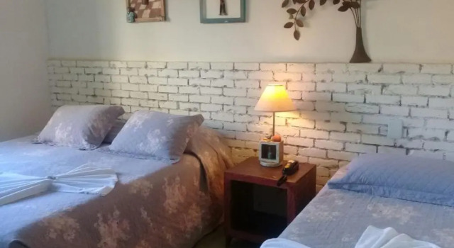 Трёхместный номер Standard с балконом Pousada Rosa dos Ventos