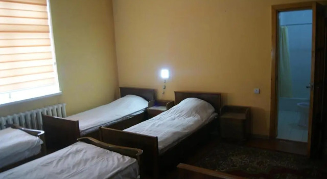 Bett im Wohnheim Гостевой дом