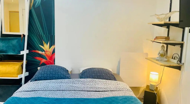 Jungle Studio - 2P à 4P -Henriville, Забронировать Отель Отели Соммы с парковкой, Парковка