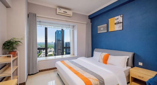 Двухместный номер Standard с видом на город Pazhou Angda International Aparthotel Canton Fair Branch