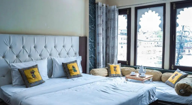 Двухместный номер Deluxe с видом на озеро Mannat Udaipur Lakeview Boutique