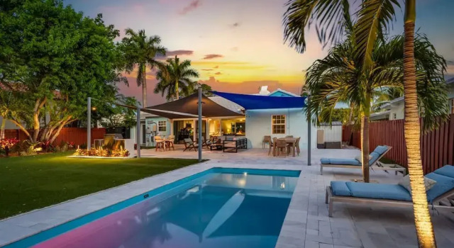 Коттедж Pool Spacious Backyard Delray Beach Home