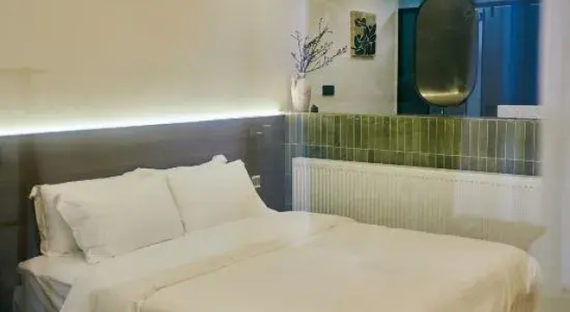 Семейный люкс с видом на реку Wow. Wenxi Wawu Private Hot Spring Homestay