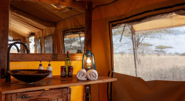 Номер Standard Gnu Mara River Camp