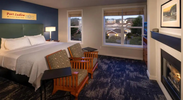 Двухместный номер Standard Resort at Port Ludlow