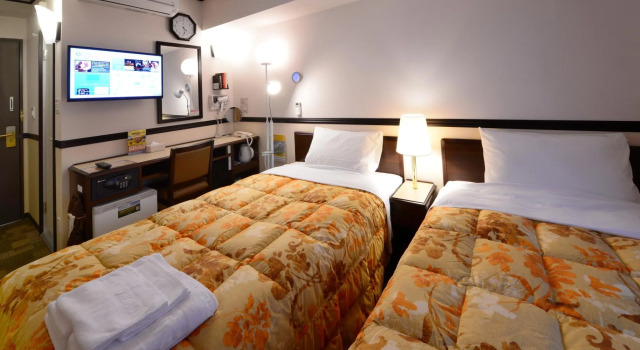 Двухместный номер Standard Toyoko Inn Kintetsu Yokkaichi eki Kita guchi