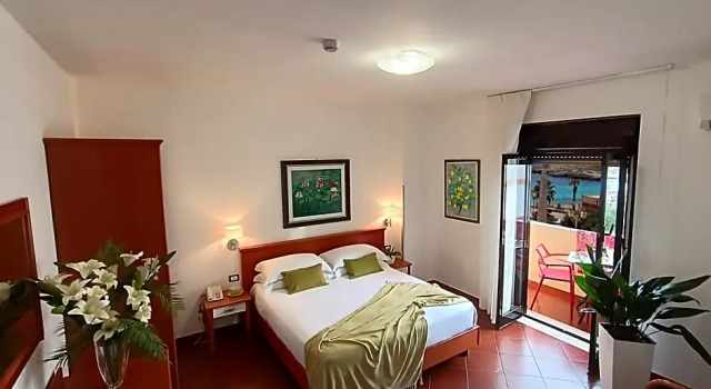 Standard Doppel Zimmer mit Meerblick Best Western Hotel Martello