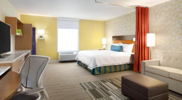 Люкс с видом на город Home2 Suites by Hilton Eugene Downtown University Area