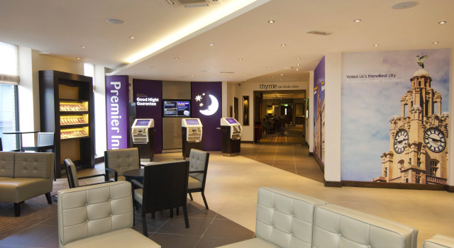 Premier Inn Liverpool City - Liverpool One, Buchen Sie Hotel Hotels in Liverpool mit Frühstück, in der Nähe von FACT, Frühstück