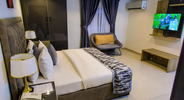 Deluxe huone Aries Suites