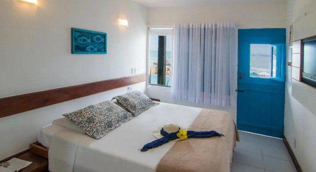 Двухместный номер Standard с видом на море Chez Pitu Praia Hotel