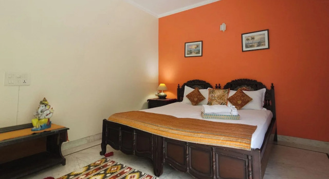 Двухместный номер Deluxe c 1 комнатой с балконом и с видом на город Prakash Kutir B&B