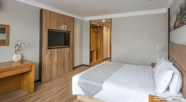 Двухместный номер Superior GreenTree Inn Yancheng Yandu Bus Station Middle Daqing Road Express Hotel