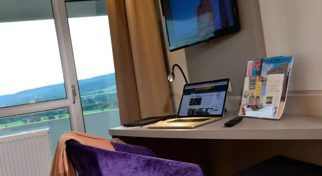 Одноместный номер Comfort с видом на окрестности Trip Inn Landhotel Badsoden-Salmünster