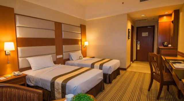 Superior Dvoulůžkový s manželskou postelí pokoj Pearl View Hotel