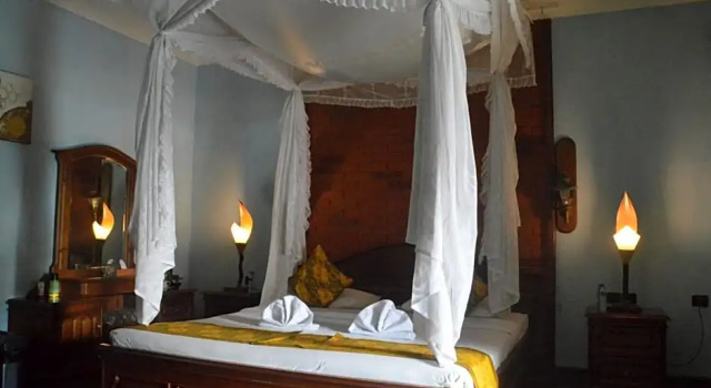Двухместный номер Deluxe Bagus Beach Resort Lovina