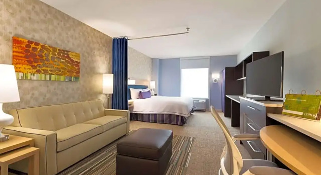 Двухместный номер Standard Home2 Suites By Hilton Hasbrouck Heights