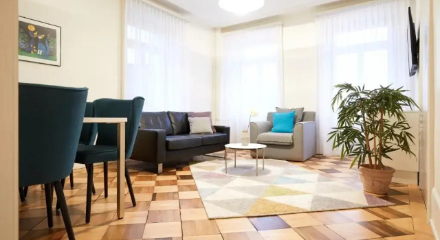 Семейные апартаменты с видом на озеро Hotel Schmid & Alfa
