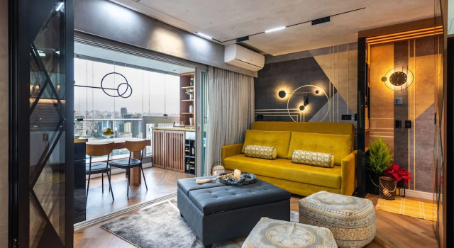 Stunning Views | Luxurious Apartment with Marginal Pinheiros View at River One Residencial by Okaeri Home Apartments, Забронировать Апартаменты/квартира Отели Пиньейрос с парковкой, рядом с Пиньейрос, Парковка