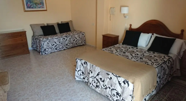 Одноместный семейный номер Standard с видом на море Hotel Avenida Baiona