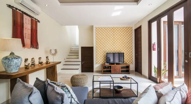 Marijo Villa 2BR Private Pool Mins to Central Ubud, Rezervovat Vila Chaty v Bali, Chalupa