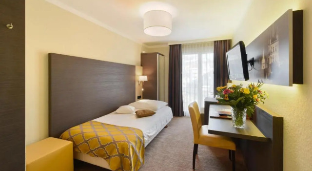 Одноместный номер Standard с видом на город Hôtel Bellerive
