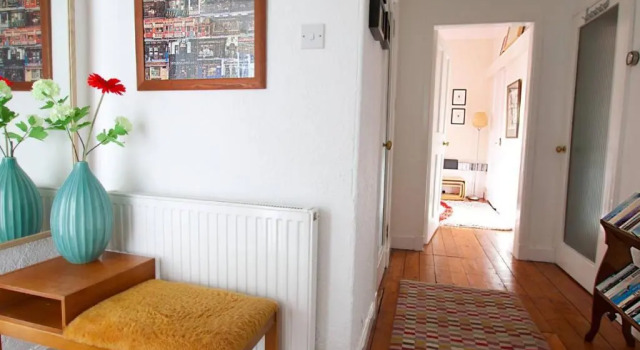 Апартаменты Bright and cosy 2BR Apt with workspace in New town, 5mins to Princes St