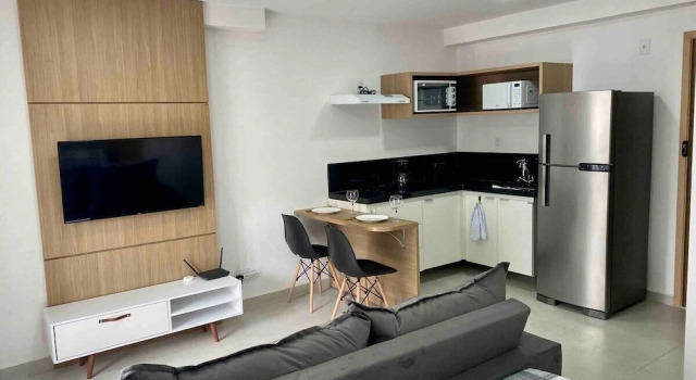 Студия AP 1422 com Piscina, Academia e Coworking