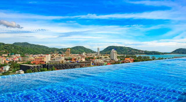 U508 - Bright Studio in Patong Rooftop Pool and gym, Забронировать Отель Отели Южного Таиланда с парковкой, Парковка