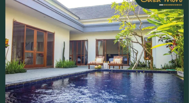 CASA MORO 2BR Villa in Berawa, Reservar Vila Hotéis em Bali com piscina, Piscina